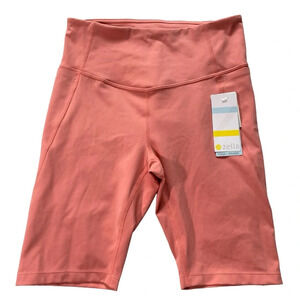 Zella High Support Yoga + Studio ZelPerform Short in‎ Pink Blossom Small NWT